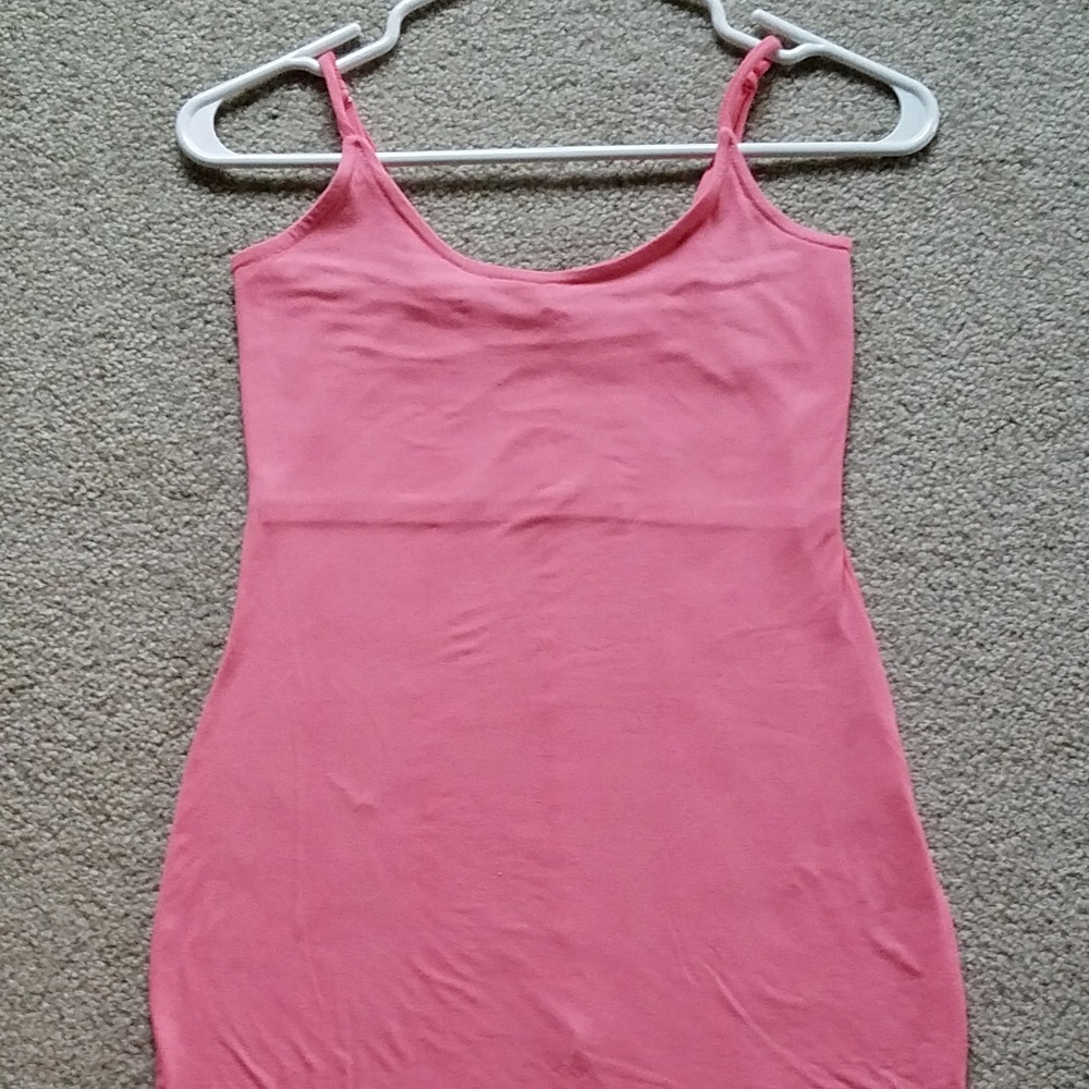 New Pink Fitted Dress